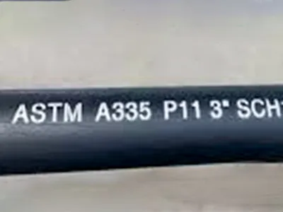 ASTM A335 P11 Tuyau ti acier so a sara ni na alliage sans couture ndali ti ku...