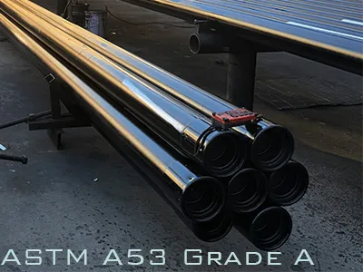 ASTM A53 Grade A na B Tuyau ti acier .